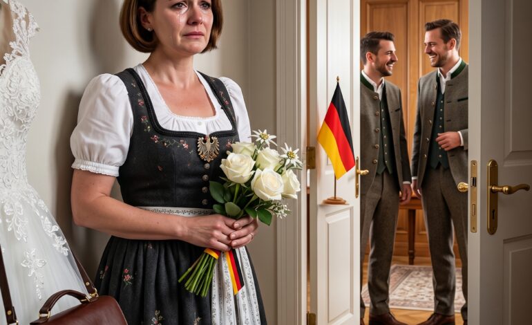 Ein paar Minuten vor der Hochzeit meiner Tochter hörte ich meinen Schwiegersohn zu seinen Freunden sagen: „Ich heirate diese fette Sau nur wegen ihres Geldes…“ Ich war schockiert und konnte nicht einfach tatenlos bleiben, also hier ist, was ich tat