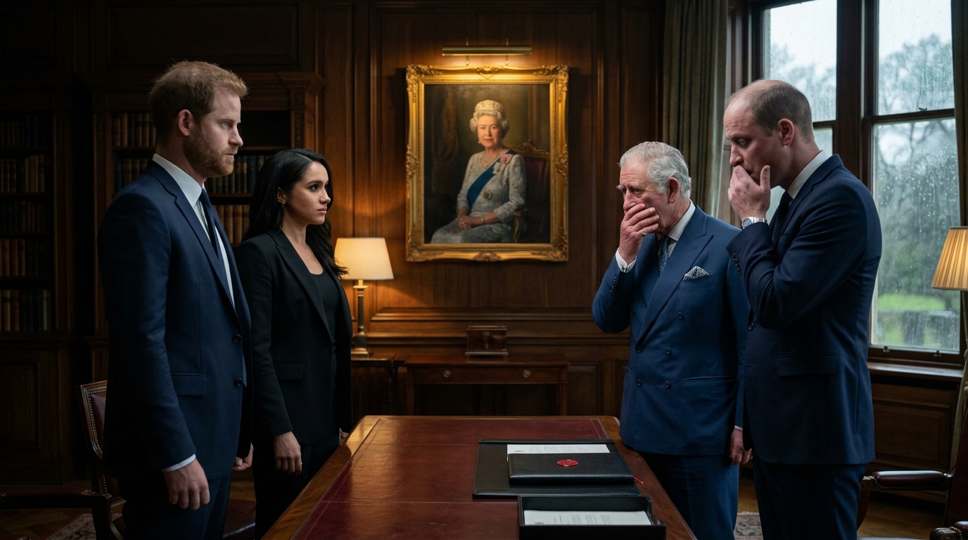 „EILMELDUNG: Harry und Meghan übernehmen die Kontrolle über das Privatanwesen der Königin – die Royals sind fassungslos!“