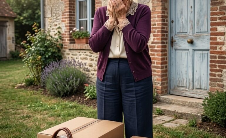Une dame âgée faisait don de vêtements faits main à l’orphelinat depuis six ans, jusqu’au jour où deux cartons sont arrivés à sa porte.