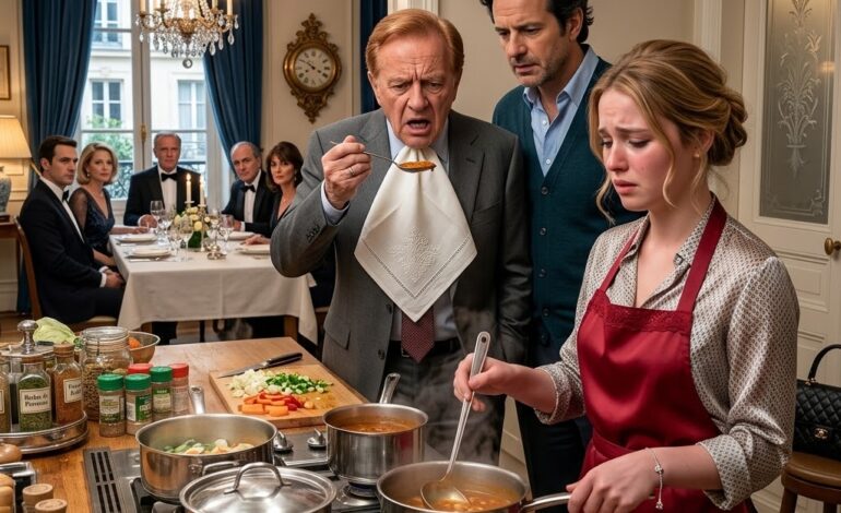 Son mari l’a cachée dans la cuisine par honte — puis une bouchée de sa cuisine a tout changé