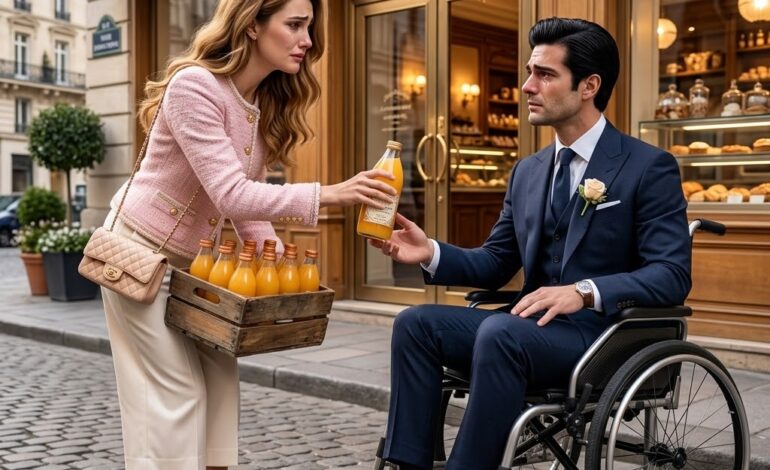 Elle vendait du jus d’orange sur le bord de la route – jusqu’au jour où elle l’a proposé à un millionnaire qui a réagi de manière totalement inattendue.