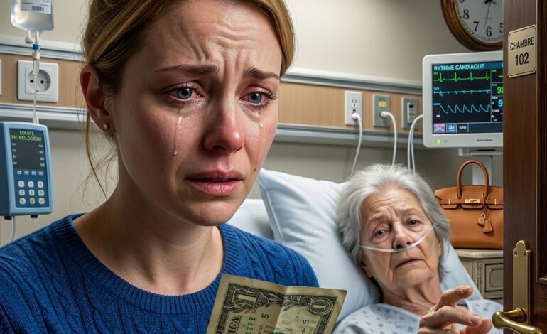 Après l’accident de mon mari, je voulais aller à l’hôpital. Une vieille voisine était seule, je m’occupais d’elle, et un jour elle m’a donné un vieux billet de banque et j’ai été choquée.