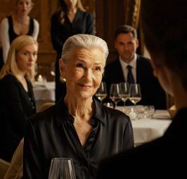 Lors du déjeuner familial qui a suivi les funérailles de mon mari, ma belle-fille a touché ma chaise et a dit : « Peut-être que cette table devrait rester réservée à la famille proche. » Alors j’ai posé une enveloppe.