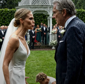 Lors d’un mariage dans un jardin de la banlieue new-yorkaise, ma belle-fille a poussé ma femme dans la boue devant 200 invités en riant : « Ne fais pas ça juste pour me voler la vedette ! » Mon fils a tout vu mais a tourné le dos, tandis que je l’aidais discrètement à se relever, gardant le même sourire, et commençais à préparer un dossier auquel ils ne s’attendaient pas.