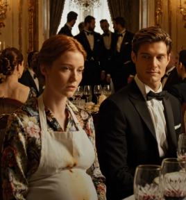 Ils ont forcé une femme enceinte à plonger la tête la première dans son propre dîner — puis, en frappant à la porte, ils ont découvert tout ce qu’ils avaient volé.