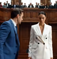 Mon mari s’est présenté au tribunal vêtu d’un costume parfaitement taillé à trois mille dollars, assis à côté de l’un des avocats en divorce les plus impitoyables de la ville.