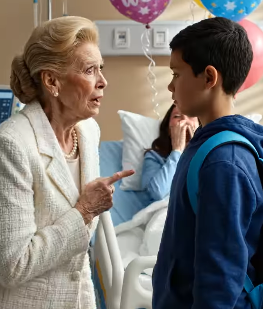 Ma belle-mère a carrément échangé mon nouveau-né à l’hôpital parce qu’elle trouvait l’autre bébé « plus joli ». Quand je l’ai confrontée, elle a osé me dire que je devrais être reconnaissante car mon bébé « moche » avait été donné à des gens qui « avaient besoin d’argent ». Mais le pire, c’est quand mon beau-fils de 8 ans l’a regardée et lui a demandé : « Mamie, je dois dire à maman combien de bébés tu as vendus ? » Un silence de mort s’est abattu sur la chambre du bébé.