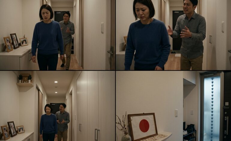 「子どもたちが来るか、俺が行かないかだ」男は言った。 女は一秒だけ黙った。 「いいわ。 じゃあ、来なくていい」  ヴェラはテーブルを整えていた。そのとき、夫が玄関の小さな棚に鍵を投げつける音が聞こえた――置くのではなく、投げる。その独特の音は、会話はすでに始まっているのに、自分はまだそれに気づいていないという合図だった。  「レナに電話した。 土曜日にキリルとソーニャが来るって伝えた」  ヴェラは皿をテーブルに置いた。ゆっくりと。  そして振り返る。  「あなたは“来る”と言ったのね。 私に聞かずに。 決めたのね」