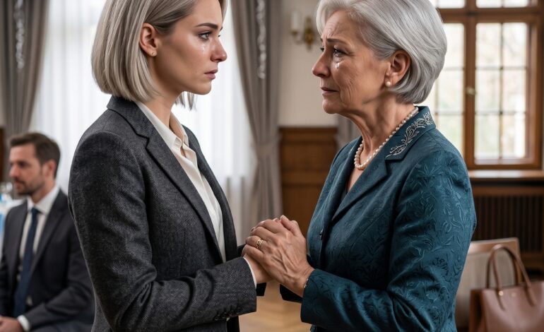 Ich dachte, ich sei mental darauf vorbereitet. Aber als ich die Tür öffnete und die Frau sah, die dort stand, war ich sprachlos.