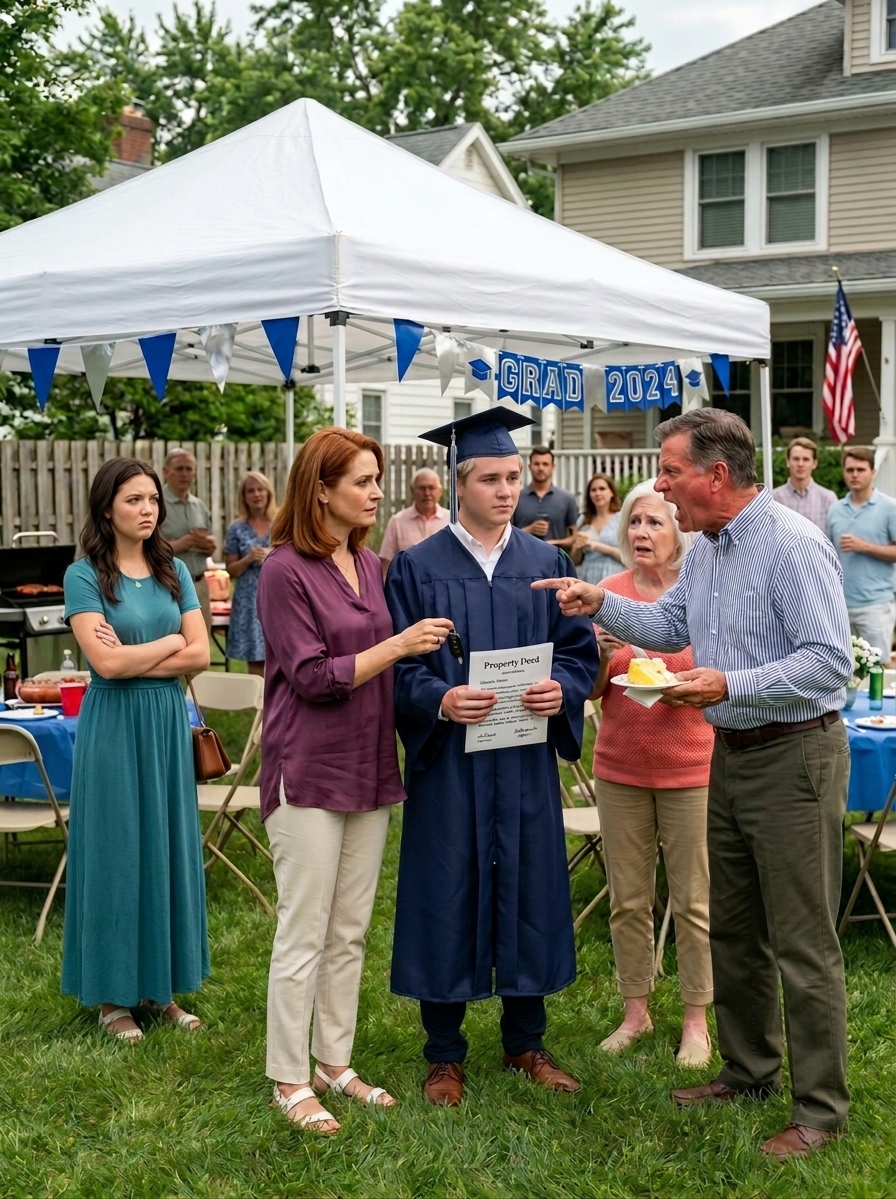 Pendant des années, ma famille a ignoré ma réussite, prévoyant de me voler mon argent pour ma sœur chérie. Alors, j’ai offert une maison à mon frère, que j’avais négligé, à l’occasion de sa remise de diplôme. La réaction de mon père : « Cet argent était pour ses prêts ! »