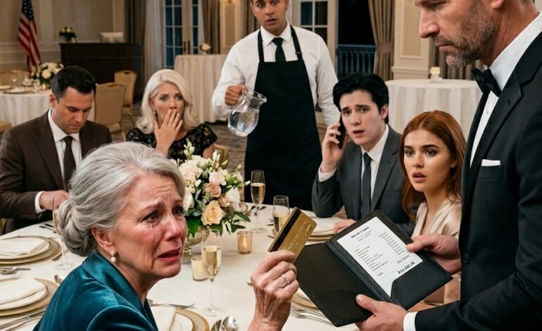 Elle a fermé sa carte d’entreprise avant son banquet de remplacement.