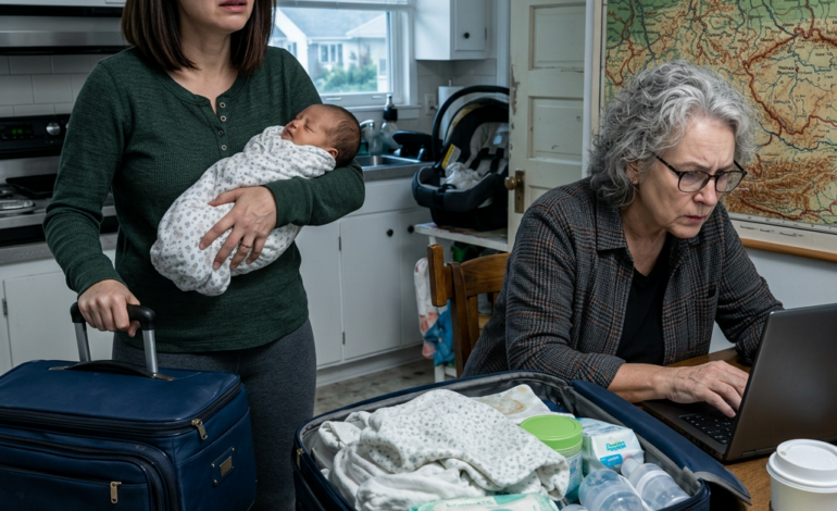 Um 4:30 Uhr morgens kam mein Mann endlich nach Hause, während ich erschöpft unser zwei Monate altes Baby im Arm hielt und allein für seine gesamte Familie gekocht hatte. Dann sagte er nur ein einziges Wort: „Scheidung.“ Ohne Tränen und ohne Streit packte ich meinen Koffer, nahm mein Kind und ging – doch niemand war auf das vorbereitet, was danach geschah.