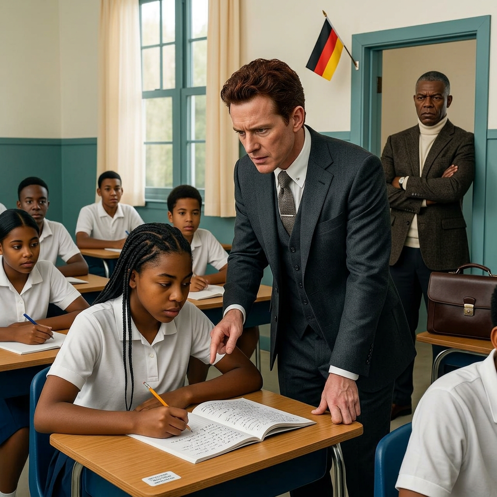 Eine Lehrerin traf eine folgenschwere Entscheidung und rasierte einer afroamerikanischen Schülerin den Kopf – überzeugt davon, im Recht zu sein. Doch als wenig später die Mutter des Mädchens die Schule betrat und die ganze Wahrheit ans Licht kam, verwandelte sich ihre Selbstsicherheit schlagartig in tiefe Reue.