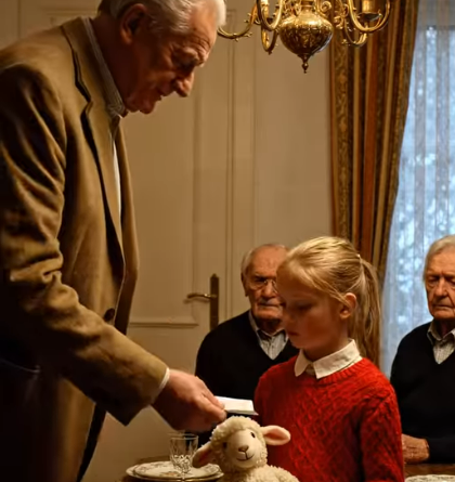 Mein Dad drückte meine 10-jährige Tochter am Weihnachtstisch. „Dieser Sitz ist für meinen echten Grandkid. Raus!” Sie griff den Boden vor der ganzen Familie – aber jeder blieb still. Ich habe nicht Yell. Ich sagte 4 Worte. MY MOM DROPPED HER WINE GLASS. MY DAD WENT PALE…