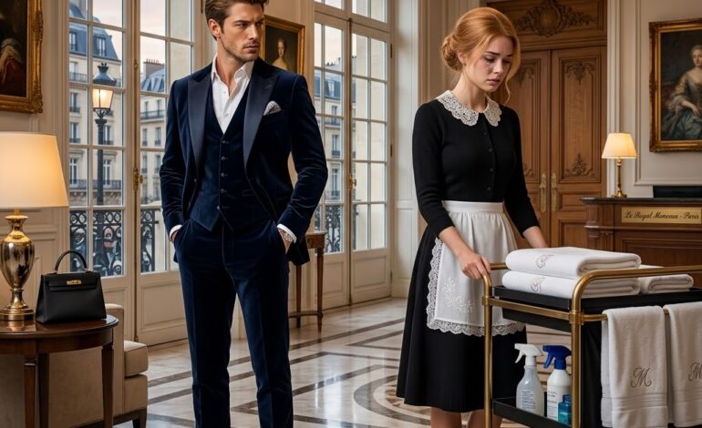Le PDG millionnaire attendait dans le hall chaque jour – mais le concierge timide ne remarquait jamais son regard.