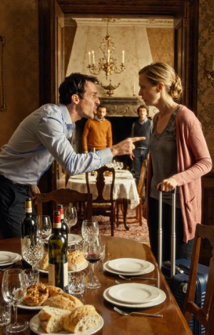 « Quel divorce, demain c’est l’anniversaire de ma mère ! » rugit l’homme.
