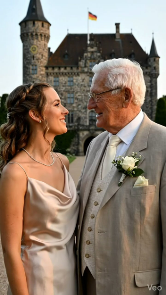 Ich habe einen 40 Jahre älteren Mann geheiratet – an meinem Hochzeitstag zog mich ein Fremder beiseite und flüsterte: “Schau vor deinen Flitterwochen auf seinem Schreibtisch nach … oder du wirst alles bereuen.”