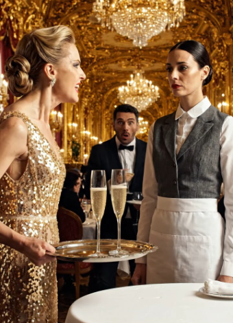 Elle a été giflée devant tout le restaurant… Et personne ne soupçonnait ce qu’elle allait sortir dans l’instant d’après.