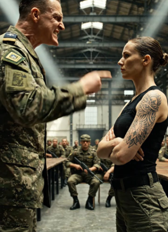 Un Navy SEAL s’est moqué de mes tatouages devant 200 hommes — ma réponse a laissé tout le mess silencieux