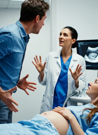 **LE SECRET DANS LE VENTRE : Je suis allée à mon contrôle de grossesse et j’ai découvert l’objet sombre que mon mari et ma belle-mère m’avaient implanté.**
