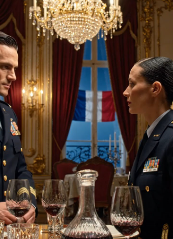 Ils se moquaient d’elle en disant « seulement une secrétaire » au dîner — jusqu’à ce qu’un Navy SEAL se taire lorsqu’elle prononça un nom