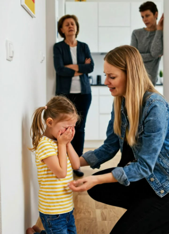 Nachdem meine Tochter geflüstert hatte: “Oma hat mir die Hände gereicht, um etwas Brot zu nehmen”, fuhr ich direkt zurück zu diesem bildschönen Haus – und stellte sicher, dass ihre sogenannte “Lektion” zu etwas wurde, das niemand in dieser Nachbarschaft ignorieren konnte.