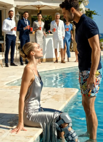 « Arrête de faire semblant, » dit mon demi-frère en me poussant dans la piscine : toute ma famille éclata de rire, incapable d’imaginer une seconde ce qui allait se passer ensuite