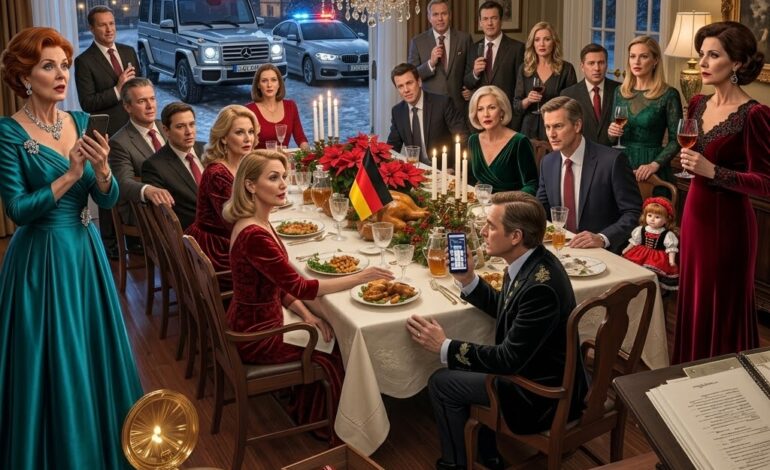 Meine Schwiegertochter nannte mein Familienerbstück “billigen Schrott” und warf es beim Weihnachtsessen auf den Boden… Also habe ich drei Anrufe vor allen gemacht, den BMW zurückgenommen, die Karten eingefroren und schließlich meinem Sohn gezeigt, wen er geheiratet hatte