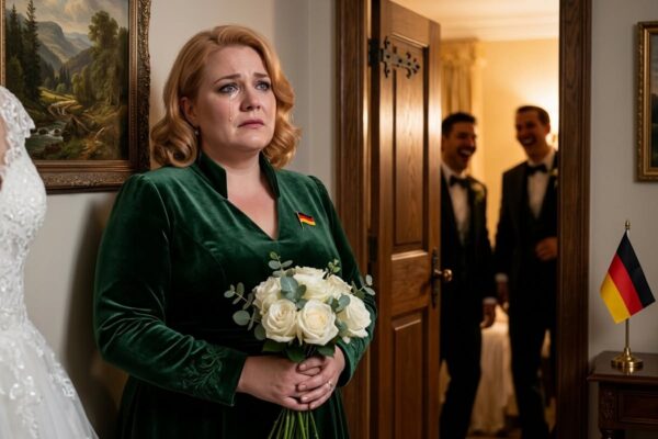 Ein paar Minuten vor der Hochzeit meiner Tochter hörte ich meinen Schwiegersohn zu seinen Freunden sagen: „Ich heirate diese fette Sau nur wegen ihres Geldes und um das zurückzubekommen, was ihr Vater in seinen Geschäften verloren hat.“
