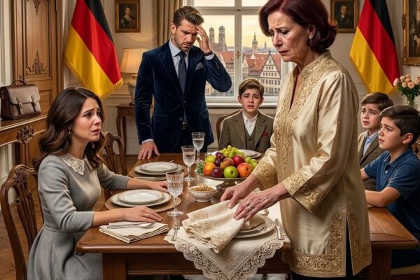 Beim Familienessen sagte mein Sohn mir, mein einziger Zweck sei es, seine Kinder großzuziehen, während er und seine Frau ihr Leben genießen, also stand ich vor allen auf und machte einen leisen Satz, der ihn alles kostete, was er beim Familienessen zu kontrollieren