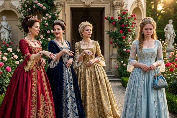 Hier ist eine Übersetzung, die den dramatischen Telenovela-Stil des Originals perfekt einfängt, aber so formuliert ist, dass sie für deutsche Leser absolut flüssig, emotional packend und packend zu lesen ist.