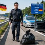 Als über Funk von einem großen schwarzen Sack am Straßenrand der Autobahn berichtet wurde, dachte ich nur müde, dass ich mich schon wieder mit einem dummen Streich von Jugendlichen beschäftigen müsste