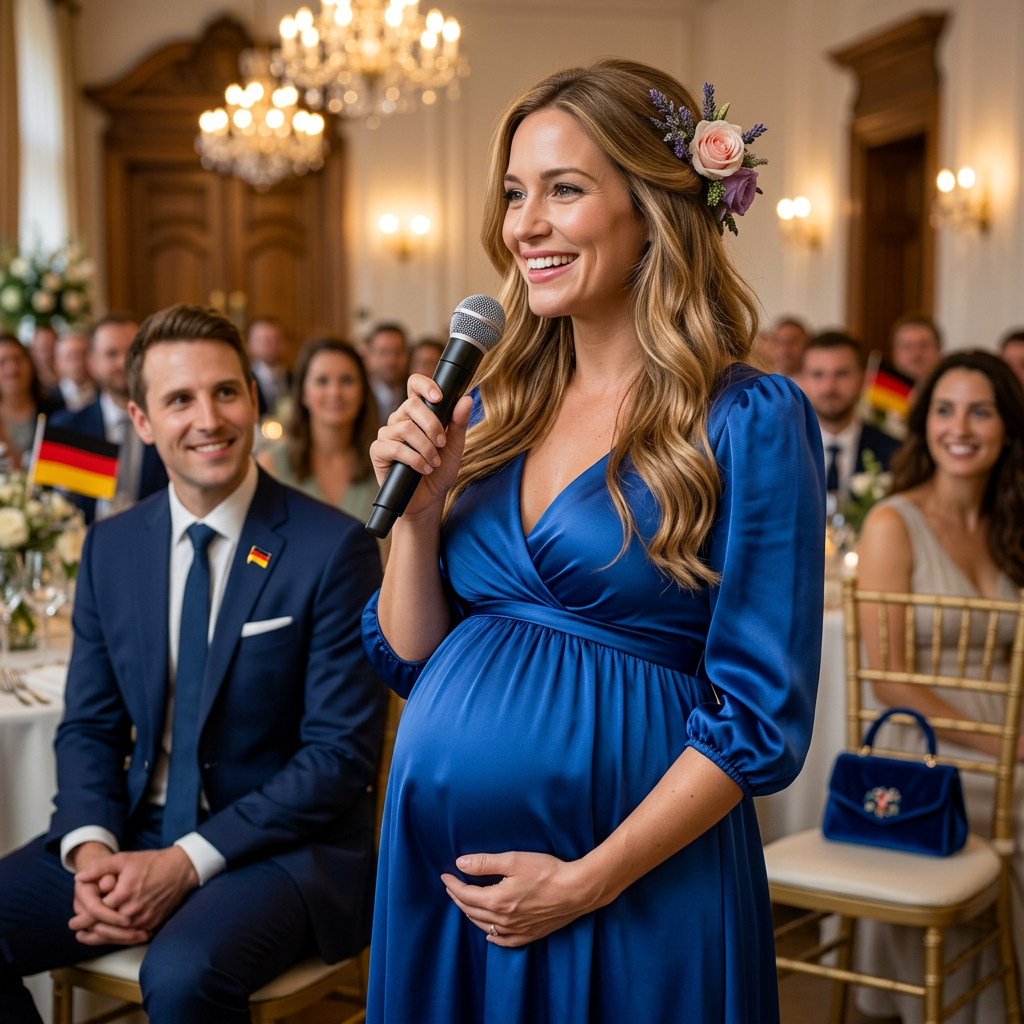 Mein Hochzeitstag sollte der glücklichste Moment meines Lebens werden. Die Gäste lächelten, die Feier war in vollem Gange, und ich war überzeugt, endlich mit meiner Vergangenheit abgeschlossen zu haben. Doch plötzlich öffnete sich die Tür, und meine Ex-Frau trat unerwartet ein – hochschwanger und mit einem geheimnisvollen Ausdruck im Gesicht. Sie erklärte, sie sei nur gekommen, um uns zu gratulieren, doch ihre Anwesenheit ließ die Stimmung im Saal augenblicklich kippen. Während alle versuchten zu verstehen, warum sie ausgerechnet an diesem Tag erschienen war, stellte meine neue Frau ihr nur eine einzige, scheinbar harmlose Frage. Die Antwort, die darauf folgte, enthüllte ein lange verborgenes Geheimnis und brachte Wahrheiten ans Licht, die niemand erwartet hatte. Innerhalb weniger Sekunden zerbrach das Bild meines bisherigen Lebens, und die schockierende Offenbarung meiner Ex-Frau ließ meine gesamte Welt zusammenbrechen.