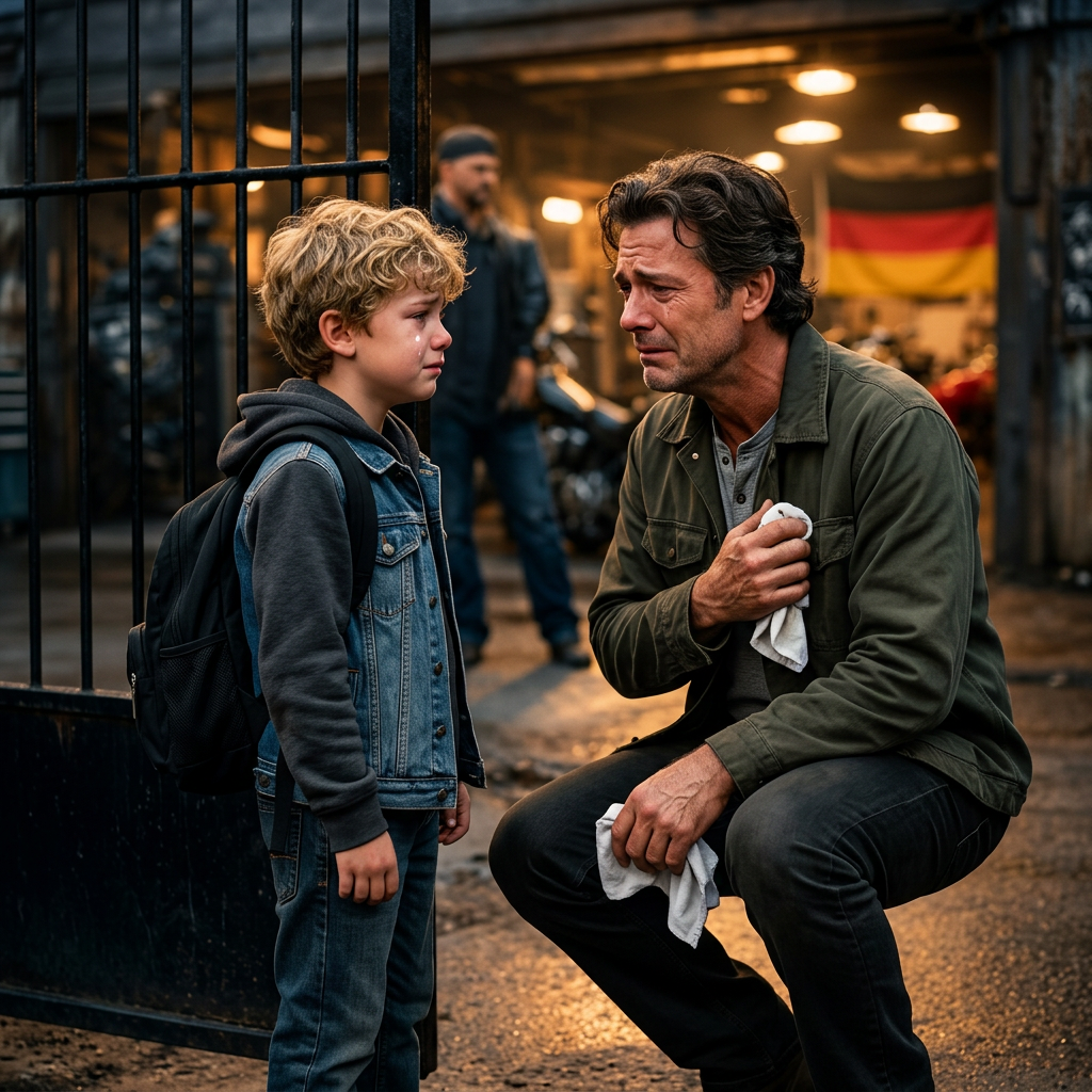 Der Junge, der am Tor der Bruderschaft von Blackstone stand, war dazu bestimmt, die Schande zu tragen, die andere ihm schon vor seiner Geburt auferlegt hatten. Sein Name wurde mit Gerüchten, Schuld und einem dunklen Familienmakel verbunden, den die mächtigsten Männer der Gemeinschaft seit Jahren als unumstößliche Wahrheit darstellten. Niemand erwartete, dass er sich wehren würde. Doch anstatt das ihm zugedachte Schicksal zu akzeptieren, begann er Fragen zu stellen. Was er dabei entdeckte, erschütterte die Grundfesten von Blackstone. Schritt für Schritt brachte er Geheimnisse ans Licht, die so gefährlich waren, dass Generationen alles getan hatten, um sie zu verbergen. Bald wurde klar, dass nicht der Junge die wahre Schande verkörperte, sondern diejenigen, die geglaubt hatten, ihre Taten für immer tief genug vergraben zu haben.