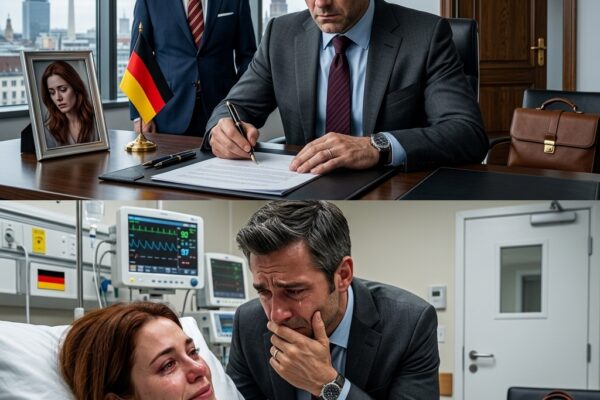 „Unterschreiben Sie endlich, Mr. Whitmore – Ihre Frau wird niemals zurückkehren“, drängte sein Anwalt. Von Schuldgefühlen und Reue gezeichnet setzte der Milliardär schließlich seine Unterschrift unter die Scheidungspapiere und glaubte, ein schmerzhaftes Kapitel seines Lebens für immer zu beenden. Doch nur wenige Stunden später erhielt er einen unerwarteten Anruf aus dem Krankenhaus: Seine angeblich verschwundene Ehefrau hatte gerade Zwillinge zur Welt gebracht. Noch bevor er den Schock verarbeiten konnte, tauchte ein weiteres Kind auf – ein Kind, dessen Existenz ein streng gehütetes Geheimnis war und das eine Wahrheit enthüllte, die sein gesamtes Leben auf den Kopf stellte.