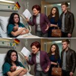 Nur wenige Stunden nachdem sie ihr Kind zur Welt gebracht hatte, lag sie noch erschöpft im Krankenhausbett, als ihre Schwiegereltern mit kalten Gesichtern das Zimmer betraten und ihr die Scheidungspapiere überreichten. Für sie war sie lediglich eine gewöhnliche Frau, die nun nicht länger in ihre Pläne passte. Sie ahnten nicht, dass die junge Mutter seit Jahren ein streng gehütetes Geheimnis verbarg und über ein Milliardenvermögen verfügte. Während sie glaubten, sie in ihrem schwächsten Moment zu demütigen, setzten sie eine Kette von Ereignissen in Gang, die ihre eigene Welt erschüttern und ihnen auf schmerzhafte Weise zeigen sollte, wen sie gerade verloren hatten.