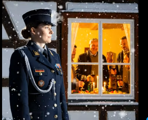Sie kam am Heiligabend in Uniform nach Hause und erwartete eine warme Umarmung, doch das Fenster sagte zuerst die Wahrheit – ihre Familie hatte die Schlösser ausgetauscht, ihr Zimmer verschenkt und Großmutters Perlen am falschen Hals angebracht, als hätten zwei Jahre in Afghanistan ihren Namen aus dem Haus gelöscht, das ihr einst gelehrt hatte, wie