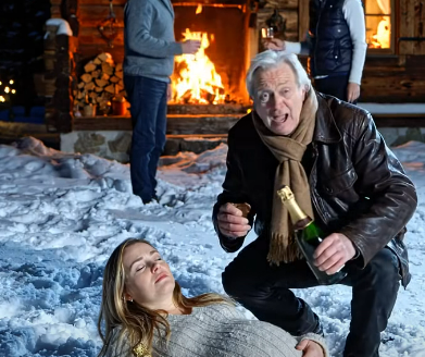 “„Papa… er hat mich hier zum Sterben zurückgelassen“, flüsterte ich und hielt meinen geschwollenen Bauch fest, während der eisige Wind durch meine Haut schnitt. Mein Mann hatte mich ohne einen zweiten Blick im Schnee zurückgelassen. Dann durchbrach eine Stimme die Dunkelheit: „Hab keine Angst, Liebling. Papa ist hier.“ Ich blickte zitternd auf. Er kam, um mich zu retten… doch als ich aufstand, schwor ich mir still: Ich würde ihr Leben zerstören.