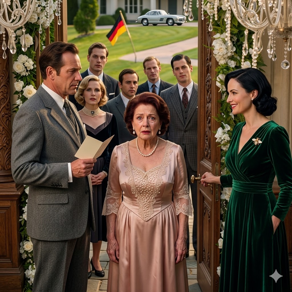 Ich war auf der Hochzeit meiner Nichte. Am Eingang hielt mich mein Sohn auf: “Mama, dein Name steht nicht auf der Gästeliste, da liegt ein Fehler vor.” Zweihundert Gäste starrten mich an. Ich sagte: “Ist schon gut, Sohn.” Ich bin nach Hause gegangen und habe meinen Anwalt angerufen… Am nächsten Morgen erhielt er einen Brief, der alles veränderte.
