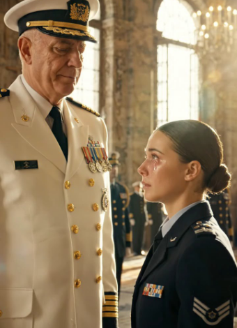 Ils m’ont arrêté à la porte de la Marine comme si je n’avais pas ma place — jusqu’à ce qu’un amiral sorte et prononce mon nom