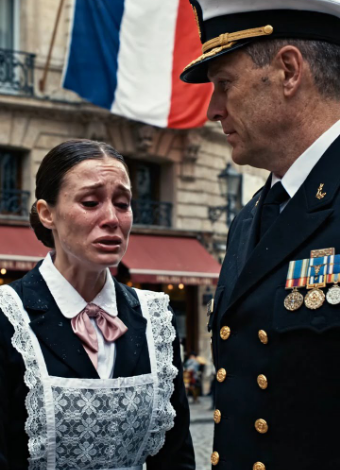 J’ai été viré pour avoir donné des restes à un vétéran sans-abri. Mon patron a jeté la nourriture par terre et nous a humiliés. Le lendemain matin, il regarda par la fenêtre et se figea : 200 soldats en uniforme de cérémonie se tenaient en formation silencieuse devant le diner, tous attendant… pour moi.