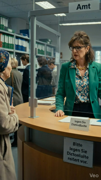 „Verstehen Sie überhaupt, wie viel Zeit Sie den Menschen rauben?! Schon wieder die falschen Unterlagen!“ — warf die Mitarbeiterin mit kalter Verachtung hin und demütigte die arm gekleidete alte Frau direkt vor der ganzen Warteschlange