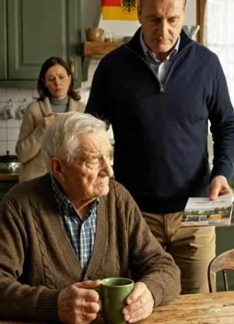 Mein Sohn wollte mich dreist ins Seniorenheim abschieben, um mein Haus zu besetzen – doch nach einem geheimen Anruf gehörte ihr vermeintliches Traumhaus beim Abendessen plötzlich niemandem mehr!